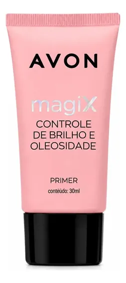Avon - Magix Primer Controle De Brilho E Oleosidade 30ml Tom Do Primer Branco