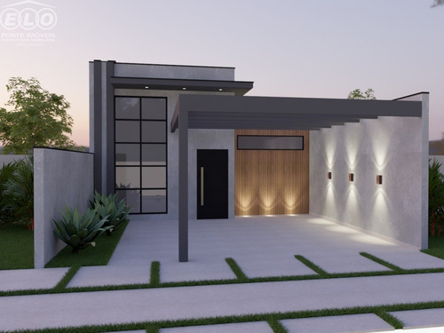 Imagem 1 de 8 de Ca05552- Casa Nova, Térrea, De 117 M² Em Terreno De 150 M² Em Construção Previsão Novembro/21 - Ca05552 - 69928360