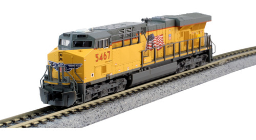 Kato N - Locomotiva Ge Es44ac Union Pacific #5377: 176-8942