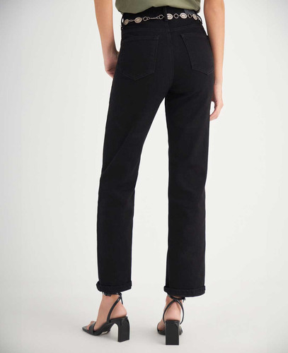 Jean Straight Fit Esprit 479f001 Negro Puro