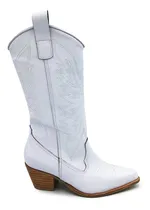Comprar Botas Texanas Mujer Moda 100% Cuero Art: 580 De Tallon