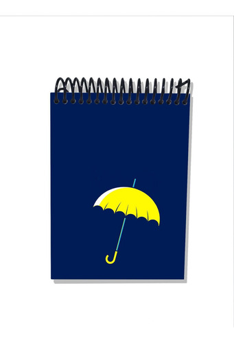 Imagem 2 de 2 de Caderneta Capa Dura Serie How I Met Your Mother Umbrella