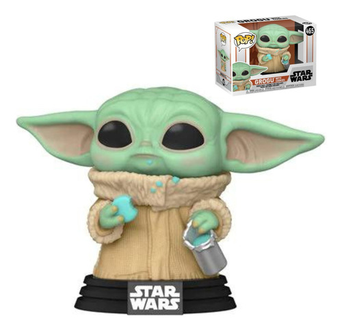 Funko Pop Grogu With Cookies 465 Star Wars Baby Yoda 