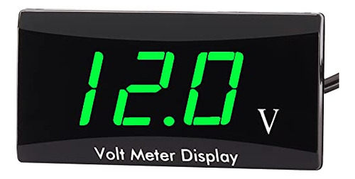 [upgraded Version] Motorcycle Voltmeter Dc 12v Digital ...