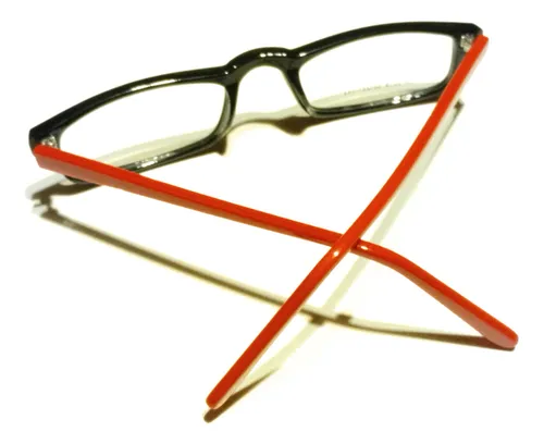 Lentes Gafas Anteojos Armazones Lectura 2018 C 1 Negro Roj
