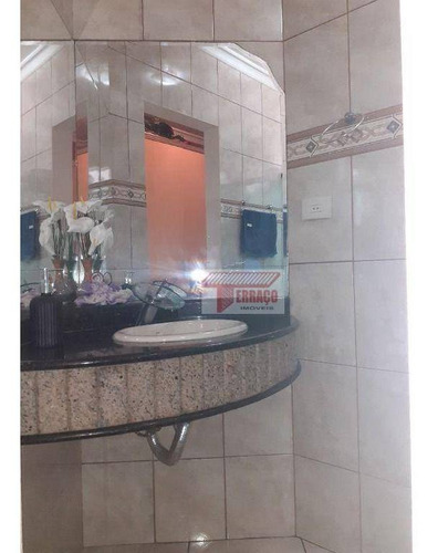 Imagem 28 de 30 de Sobrado Com 3 Dormitórios À Venda, 173 M² Por R$ 615.000,00 - Jardim Teles De Menezes - Santo André/sp - So1153
