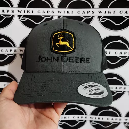 Gorra John Deere Snapback Original Negra Low Profile