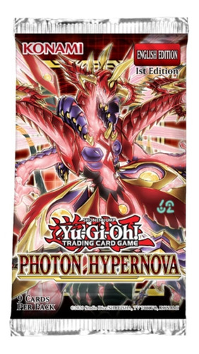 Yu Gi Oh Photon Hypernova Booster - Ingles