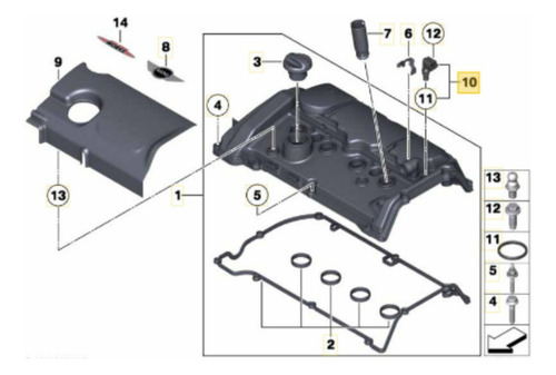 Sensor Arbol Levas Mini Cooper S Cabrio 2011-2015 Bosch
