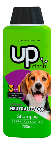 Shampoo Neutralizador De Odores 750ml Up Clean