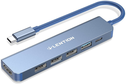 Adaptador Multipuerto Hub Usb C Para Macbook Air Pro Y Carga