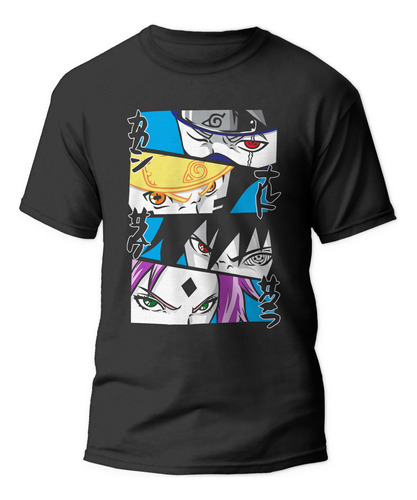 Polera Equipo Siete Anime Hombre Niños Algodón Otaku Ters