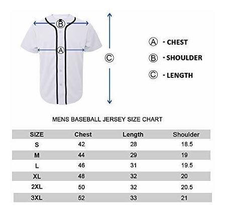 Imagen 6 de 6 de Toptie Hombres Baseball Jersey Button De La Línea De Abajo C