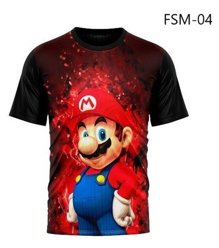 Imagen 4 de 9 de Franela De Mario Bros