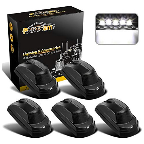 Conjunto De 5 Luces De Cabina De Humo Lente Led Blanco ...