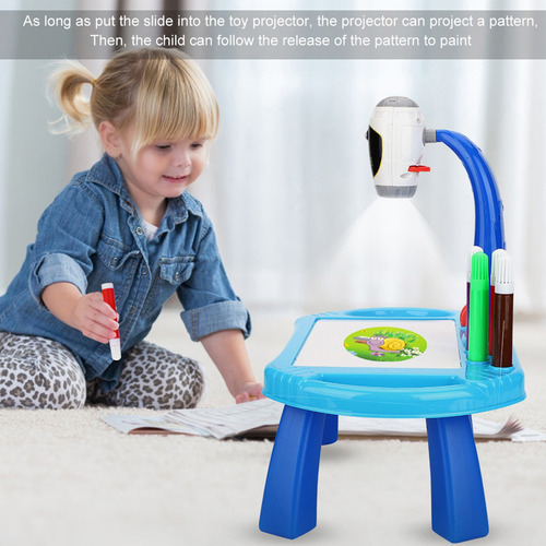 Proyector De Dibujo Para Niños Con Diapositivas Y Pinceles