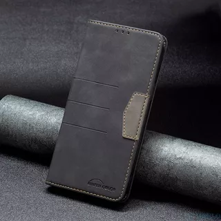 Funda Para iPhone Flip Wallet Funda De Teléfono De Piel Magn