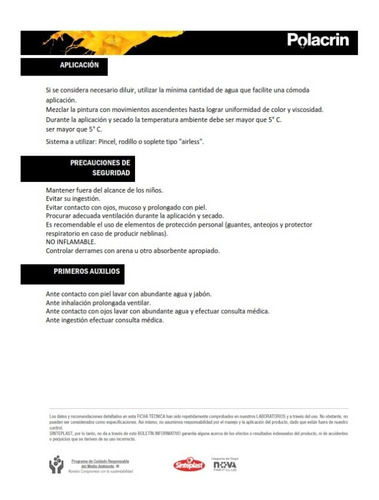 Imagen 3 de 3 de Pintura Latex Interior X 10 Lts Profesional Polacrin Talento