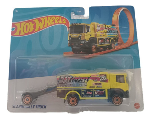 Camion Coleccion Scania Rally Truck Hot Wheels