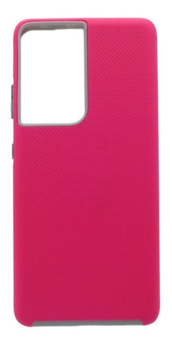 Carcasa Para Samsung S21 Ultra - Rugged - Cofolk + Hidrogel Color Rosa