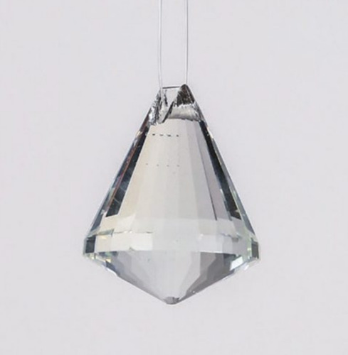 Cono De Cristal Cortado 4x4.5 Cm Para Cortina O Candil 10