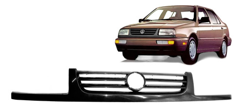 Parrilla Frontal Volkswagen Jetta A3 Mk3 1993 Al 1999 Negra