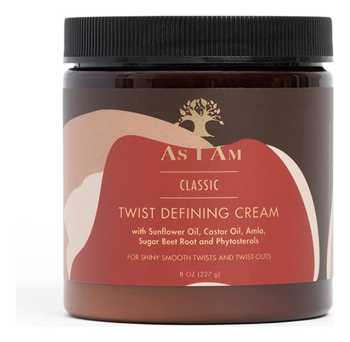 Crema Reafirmante As I Am Twist, 8 Onzas, Ivory