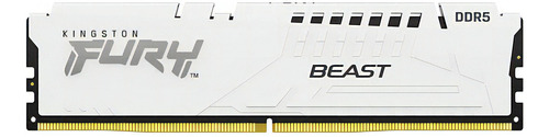 Memoria Ram Kingston Fury Beast Ddr5 32gb 5200mt/s White