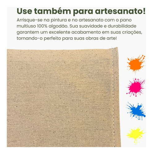 Kit Com 15 Pano De Prato Liso Premium 72x45cm 100% Algodão
