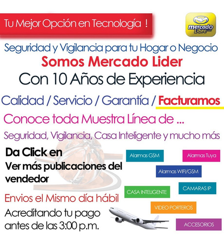 Alarma Wifi Gsm Telefono Alerta App Control Celular Inalambrica Seguridad Casa Negocio Sistema Vecinal Kit Sensores