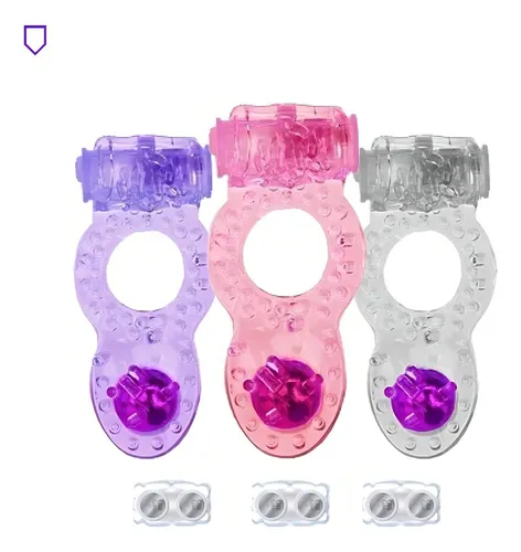 Anillo doble para el pene, estimulador vaginal del pene, perla, vibración