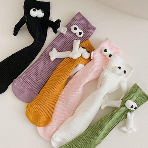 Para Calcetines De 3d Parejas Magnéticos De Mano A Mano ,6