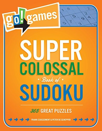 Go!games Super Colossal Book Of Sudoku 365 Great Puzzles