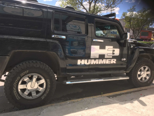 Rótulo Húmmer Para Puertas Sticker Cromado
