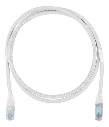 Patch Cord Cable Parcheo Red Utp Categoria 6 1.2 M Blanco