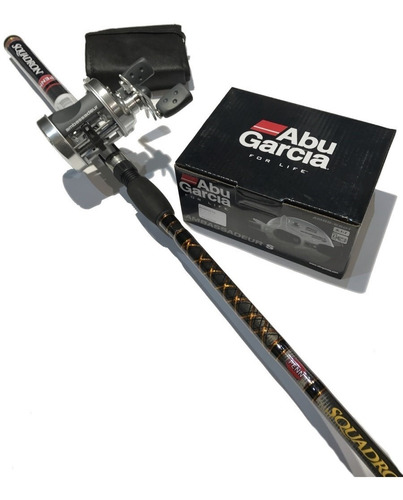 Combo Reel Abu Garcia 6501+ Caña Penn 12-20lbs 2,10m+funda