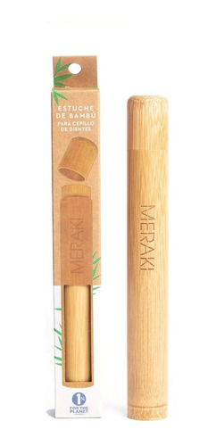 Estuche De Viaje De Bambu Para Cepillos De Dientes - Meraki