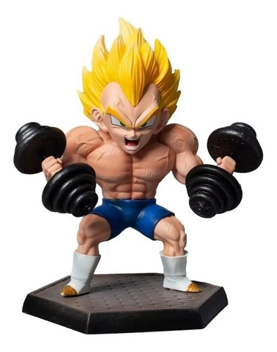 Mancuernas coleccionables de culturismo Dragon Ball Vegeta