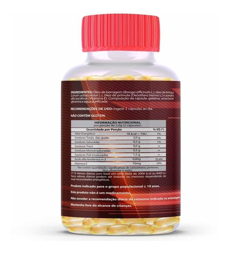 Imagem 4 de 6 de Omega 3-6-9 1000mg 120cps Baixa Colesterol