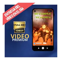 Comprar Invitación Digital Animada Shrek Tecno +9 - Tiziben Shrek Tecno