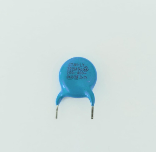 Capacitor Cerâmico 2k2 X 250v - 400v  -  Kit Com 25 Pçs