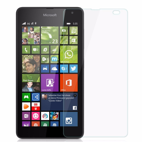 Protector Vidrio Templado Especifico Para Nokia Lumia 535