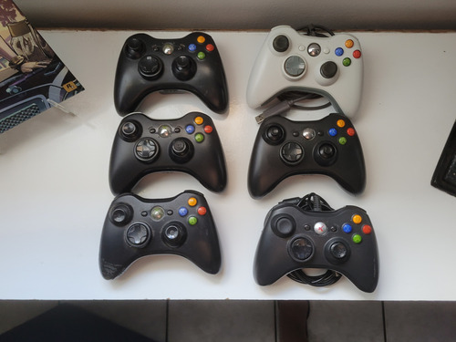 6 Controles Xbox 360 Para Reparos Leia O Anúncio Obs 
