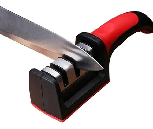 Afilador De Cuchillos Manual Profesional Piedra Cerámica