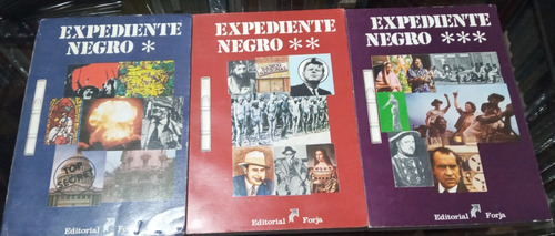 Expediente Negro  3 Tomos -  Francisco Gutiérrez