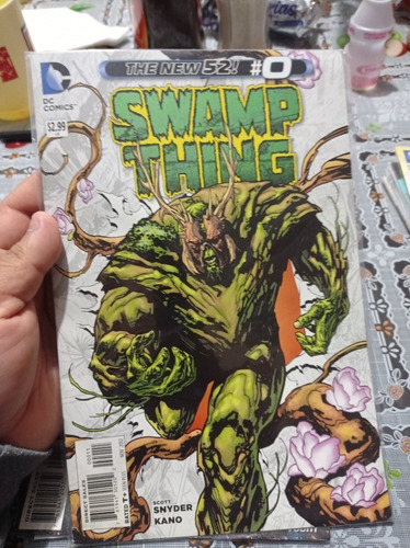 Cómic Dc En Inglés Swamp Thing No.0 Vol.5 The New 52  8