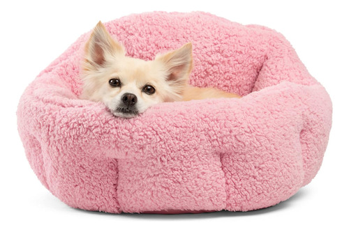 Orthocomfort Deep Dish Cuddler Sherpa Cat And Dog Bed, ...