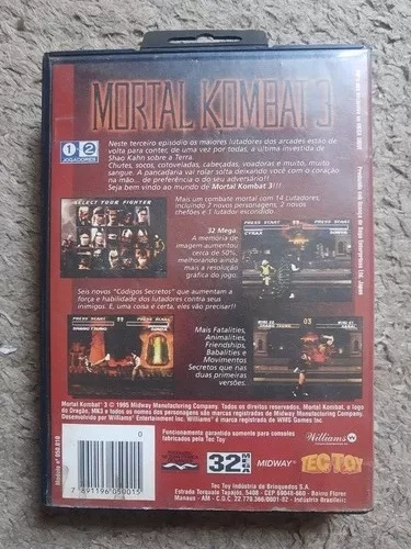 Sega Genesis] - Mortal Kombat 3 - All Fatalities, Animalities and  Friendships 