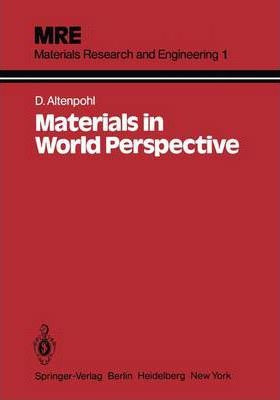 Libro Materials In World Perspective : Assessment Of Reso...