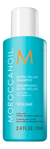 Moroccanoil Shampoo Extra Volume Cabello Fino Travel 70 Ml